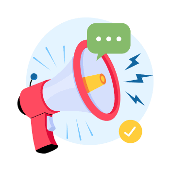 Referral megaphone