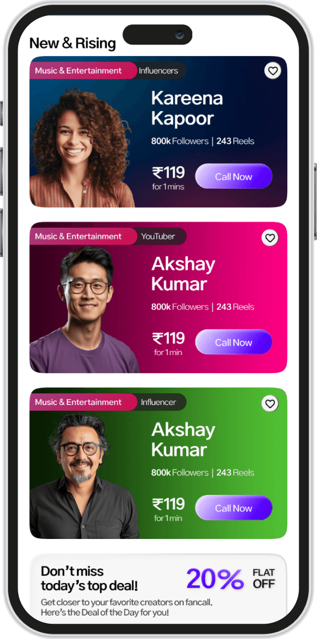 Fancall — See Who’s Available