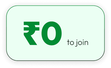 ₹0 to join